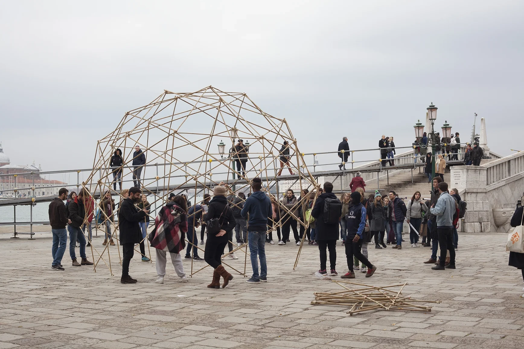 team Roof for Humanity Venice event at the architecture biennale 2016