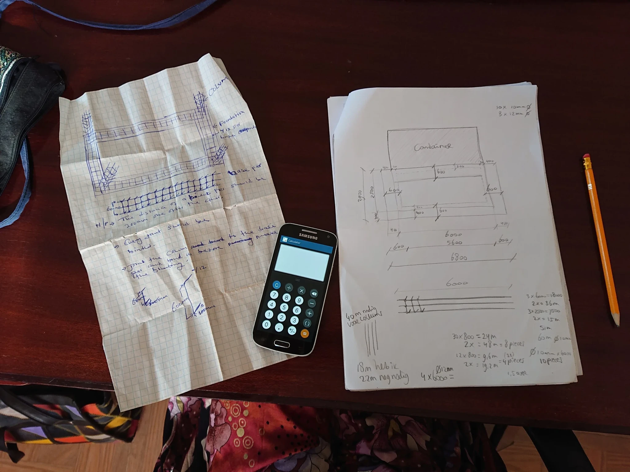 reinforcement calculations